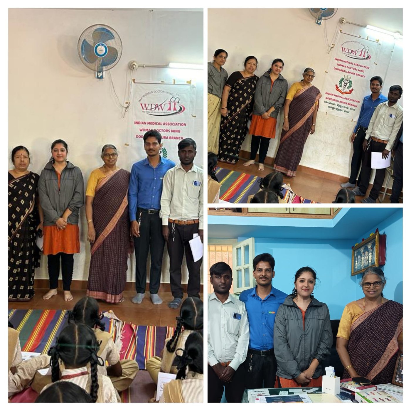 Moments from an IBG Wellness community health awareness camp
